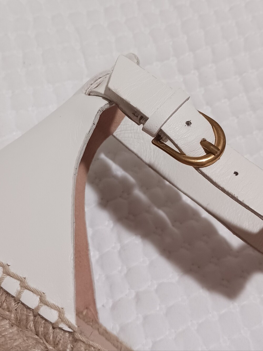 J. Crew Grace Leather Gladiator Espadrille Sandal 9/9.5 - Picture 8 of 13